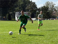 Bild: Maurice Boden am Ball